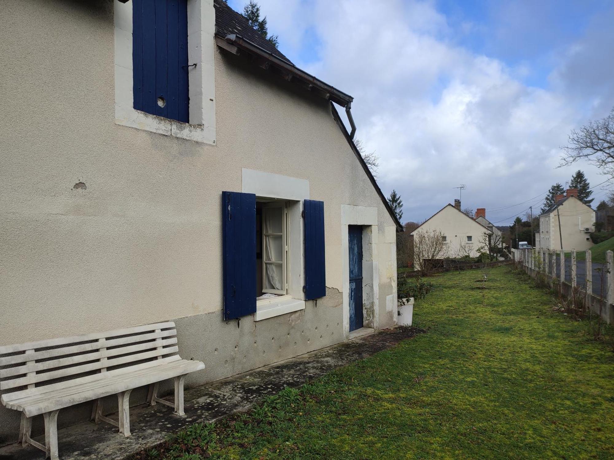 Maison Plain Pied, 2 Chambres, Longere Typique , Fraiche, Dans Bourg Avec Tous Commerces Luçay-le-Mâle Екстериор снимка