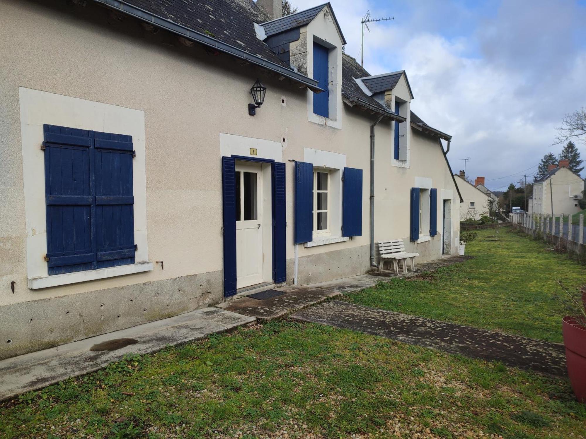 Maison Plain Pied, 2 Chambres, Longere Typique , Fraiche, Dans Bourg Avec Tous Commerces Luçay-le-Mâle Екстериор снимка