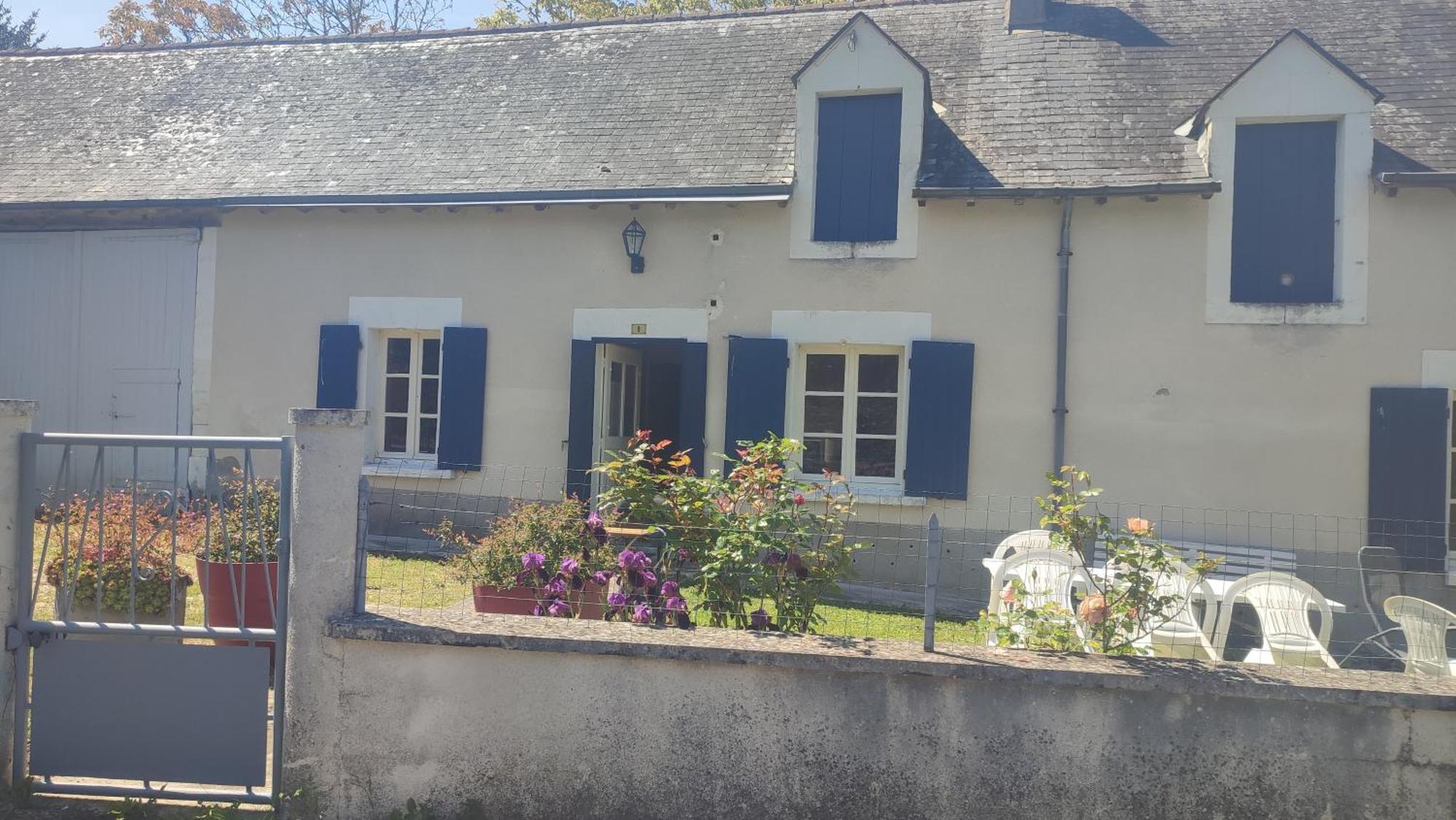 Maison Plain Pied, 2 Chambres, Longere Typique , Fraiche, Dans Bourg Avec Tous Commerces Luçay-le-Mâle Екстериор снимка